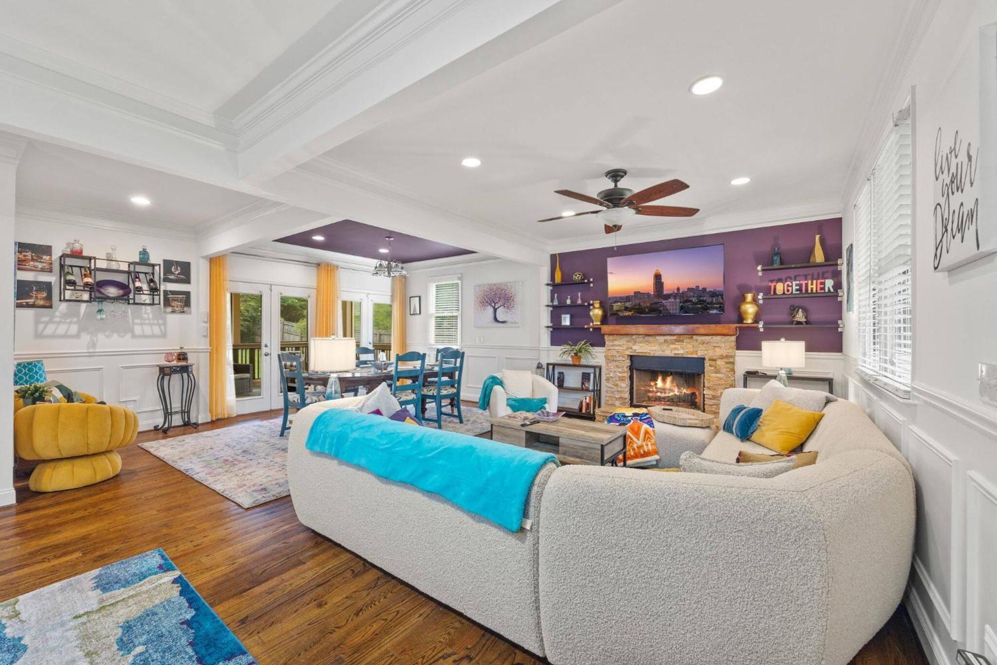 Charming Boho Getaway -near Downtown- Sleeps 10 Atlanta